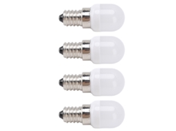10 Peças E14 Lâmpada Led De Aço Inoxidável 1,5 W 220 V Para Lustre, Teto, Armário, Parede, Mesa Brilvibera