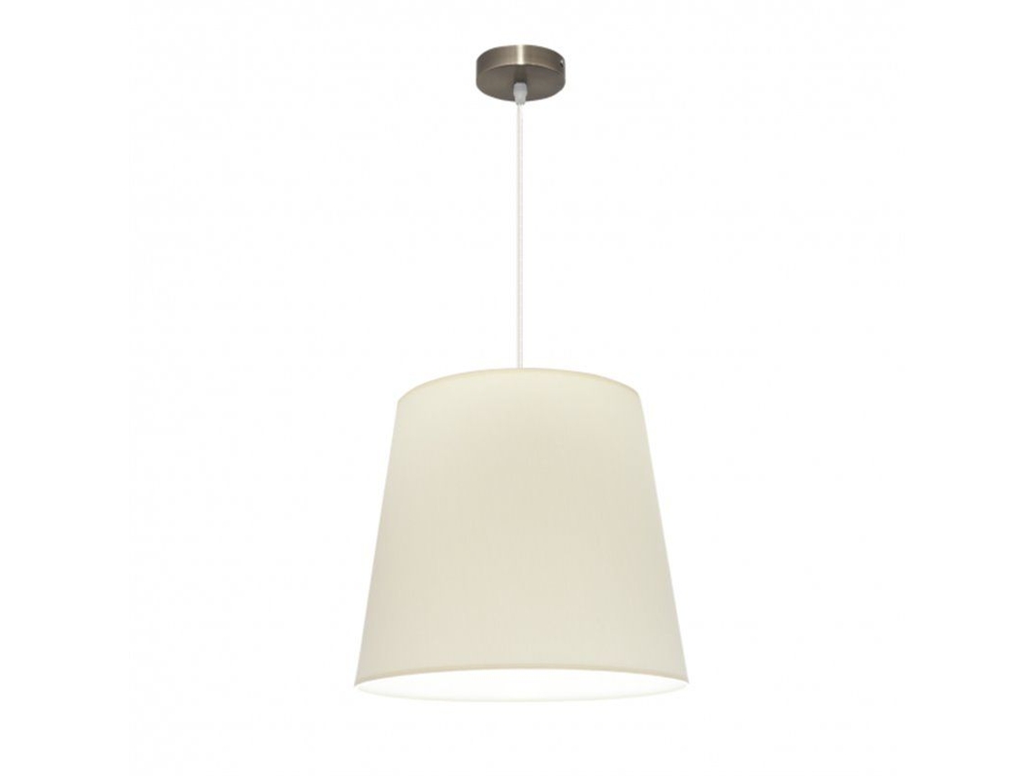 Fab 110694014 Pingente Maldivas 1Xe27 Couro/Bege Reg.40D FABRILAMP
