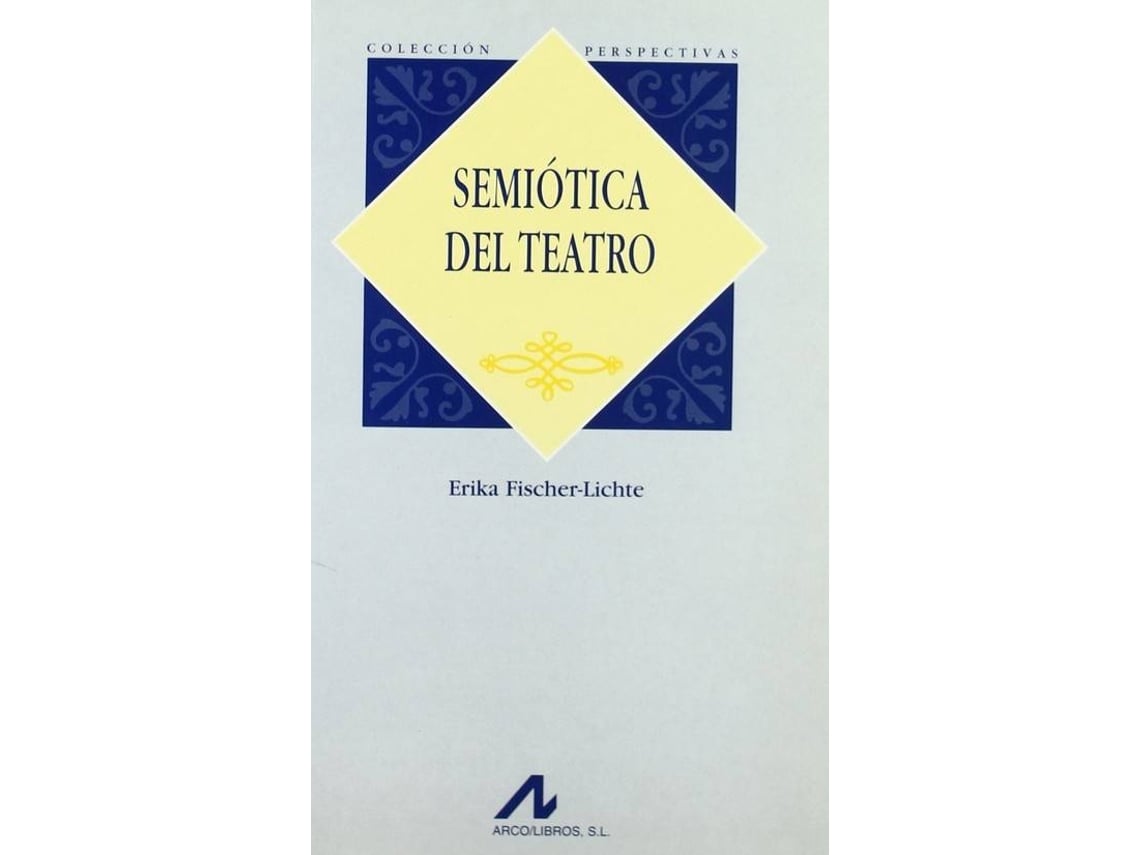 Livro Semiótica Del Teatro de Erika Fischer-Lichte (Espanhol)