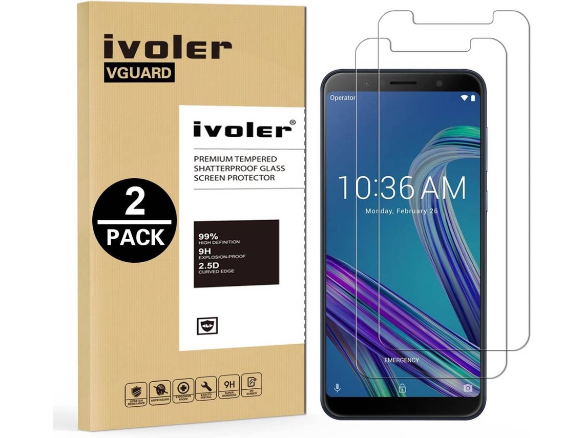 Pelicula de Vidro HONGWE. Zenfone MAX Pro M1 ZB601KL