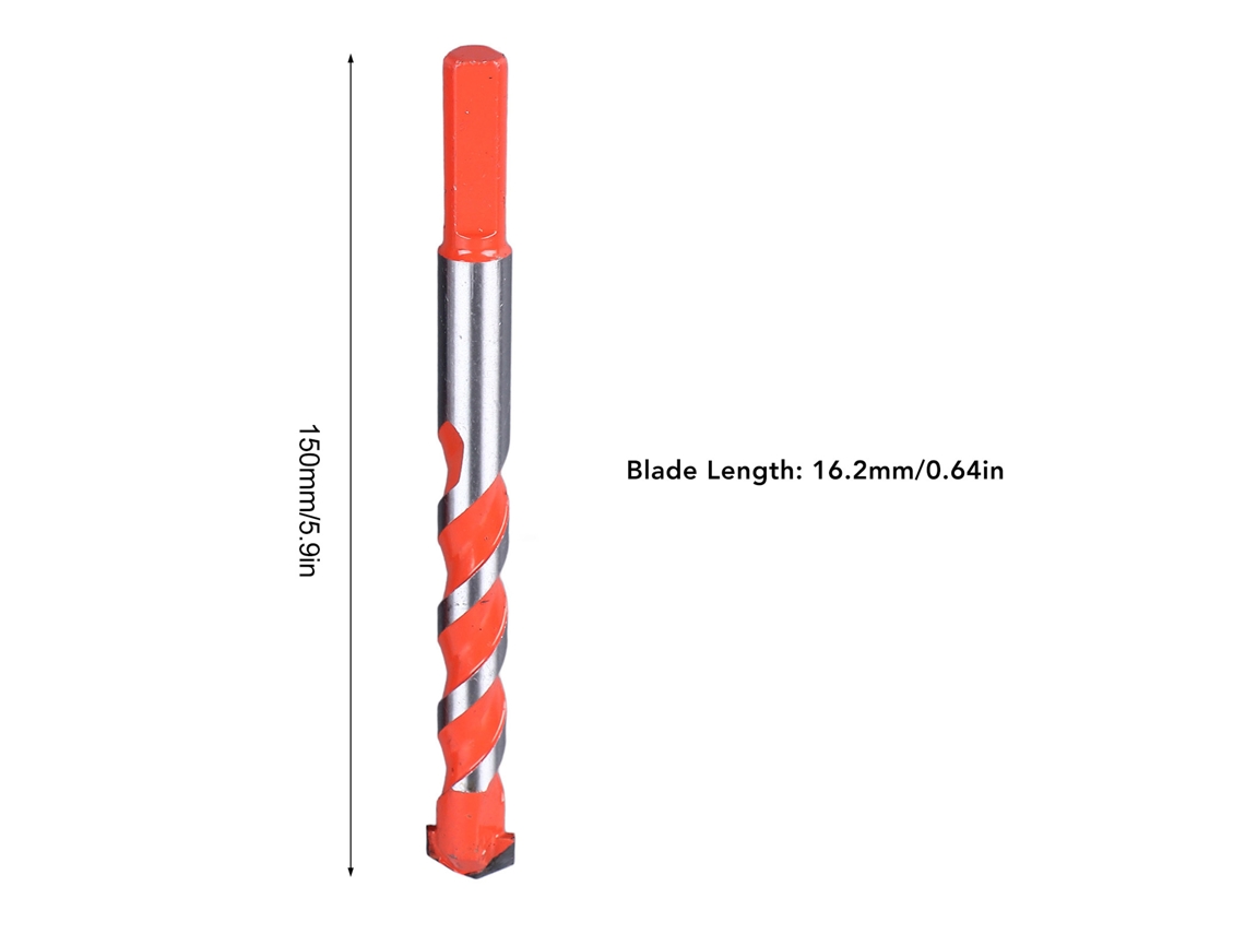 Conjunto De 5 Brocas Laxiscreed Com Ponta Triangular E Corpo Em Carbeto De Alta Durabilidade