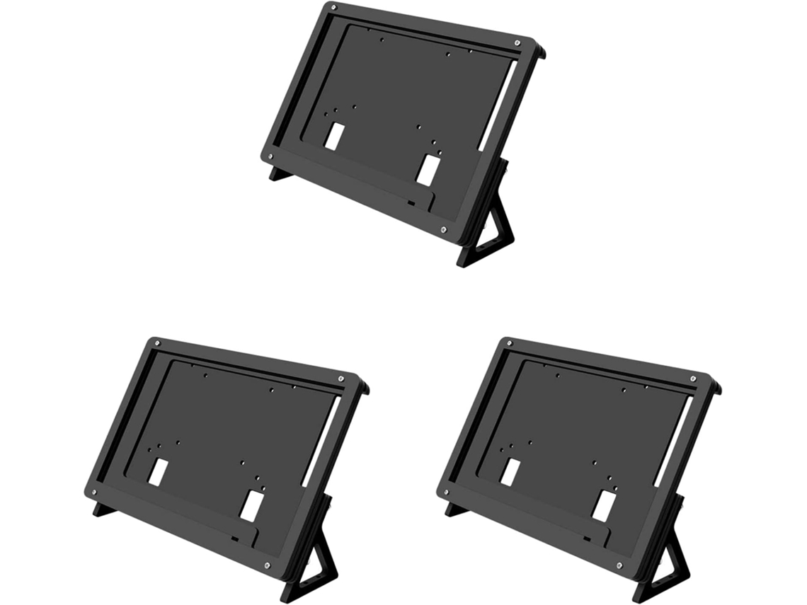 Conjunto De 3 Peças De Suporte De Acrílico Para Ecrã De 7 Polegadas