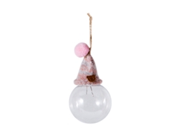 Laxiscreed Bola De Natal Decorativa Hólduim Com Coelho E Letreiros Para Festas De Fim De Ano