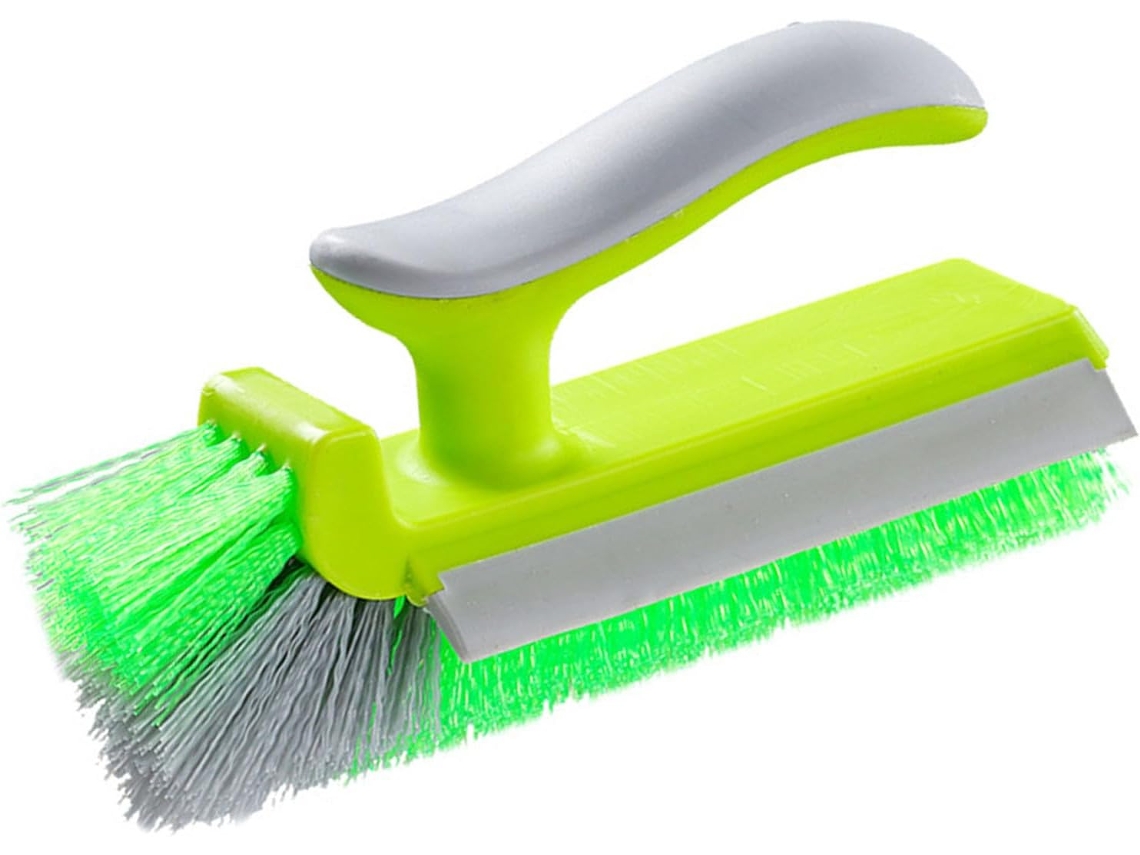 Escova De Canto Qcwwy, Escova Para Rejunte, Cabeça Ergonômica Em Formato De V Para Limpeza Rejunte Azulejos, Banheiro