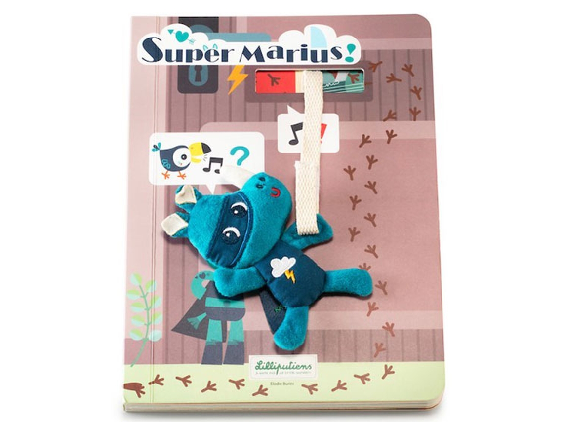 Livro Super-Herói LILLIPUTIENS Marius