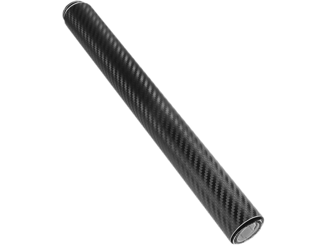 Película De Vinil Pvc Com Efeito Fibra De Carbono Para Decoração De Carros, Durável.