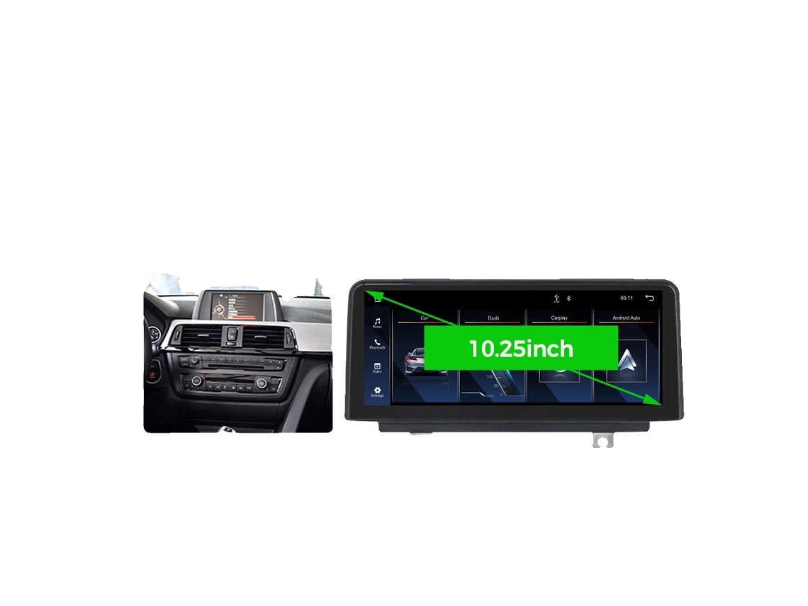 Tela Multimídia, Display De 10,25 Polegadas, Compatível Com Android Auto E Carplay, F30-lx-a