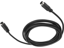 Cabo De Entrada Profissional Mini Din Macho De 9 Pinos Para Mini Din Macho De 9 Pinos, Compatível Co Gokoco