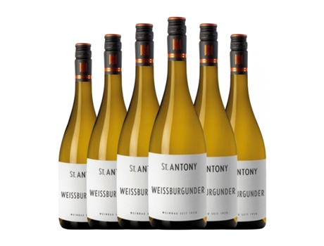 Vinho branco ST. ANTONY Pinot Branco Seco Rheinhessen (0.75 L - 6 Unidades)