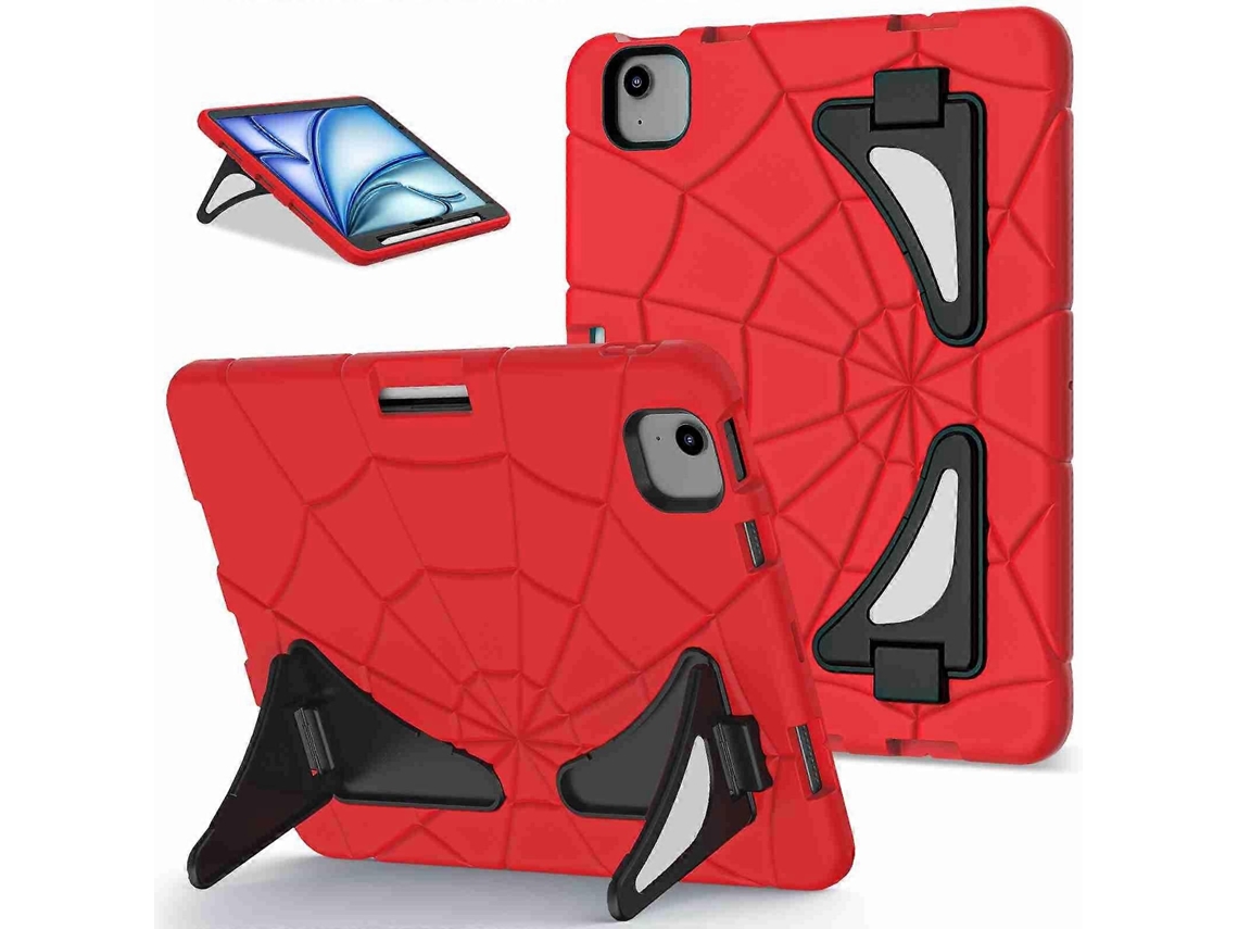 Capa Protetora Resistente A Impactos Em Silicone Policarbonato Para Ipad Air 11 Tuotuo (2025/2024)