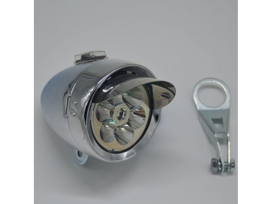 Farol Dianteiro De Led Retrô G96 Para Bicicleta, Estilo Vintage, Com