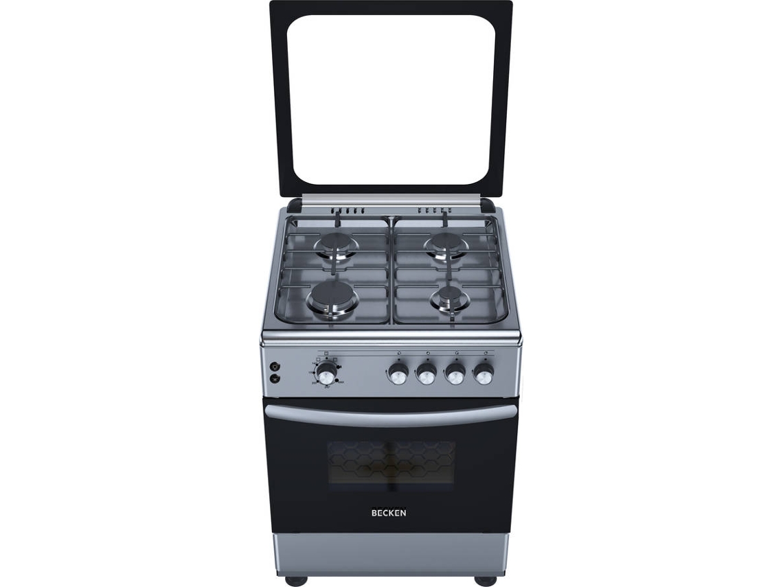 Fogão BECKEN BGS4505 IX NAT (64 L - Gás Natural - Inox)