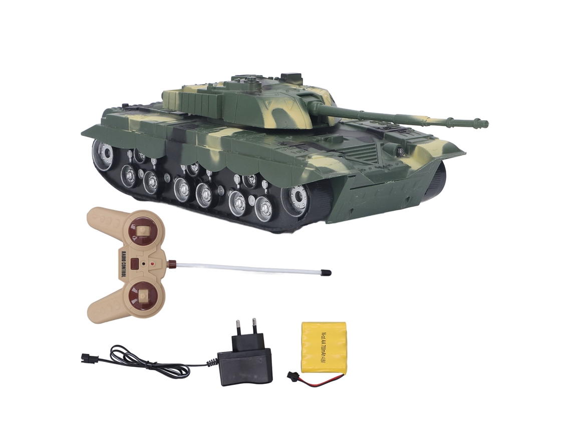 Primerox tanque de Controle Remoto 1:32 Batalha com Escala Alta Subida e Durabilidade para Crianças