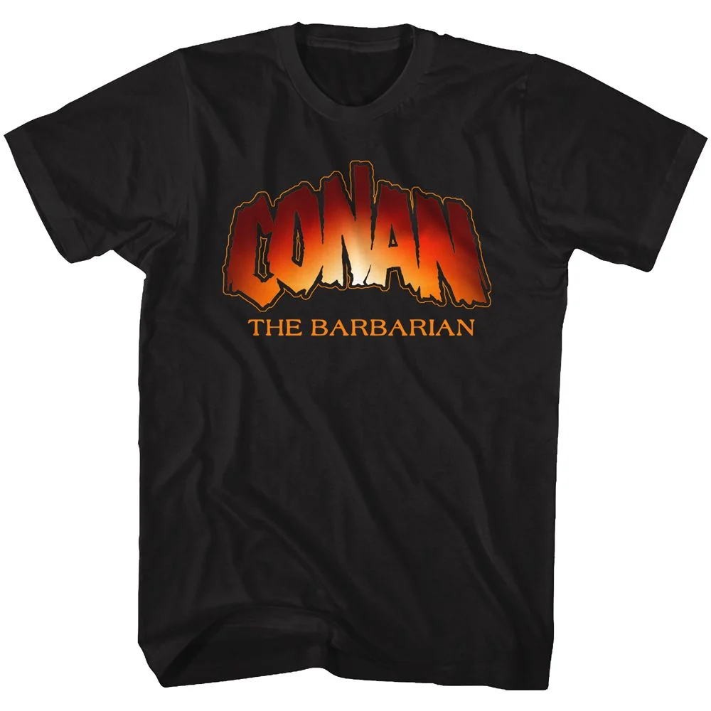 Rockinstone Conan New Logo Black Adult T-shirt Size:s