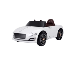 Carrinho Elétrico Infantil Bentley Gt Branco Licenciado 2 Motores Controle Remoto Ziwei Store