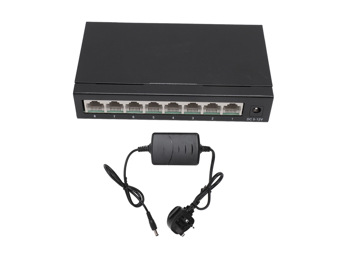 Switch Ethernet 8 Portas LAXISCREED 10/100mbps