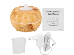 Laxiscreed Umidificador Usb De Pequeno Porte Em Estilo Natural De Madeira Para Casa Ou Escritório