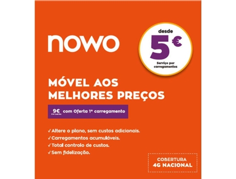 Nowo carregamentos