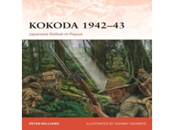 Livro Kokoda 1942-43 de Dr Peter Williams (Inglês)