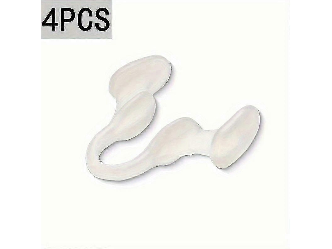 Alargadores Nasais de Silicone para Auxiliar no Sono, Melhoram a Qualidade do Sono e Aliviam o Ronco, 4 Unidades, Brancos, 25 26 TAISHENGDA