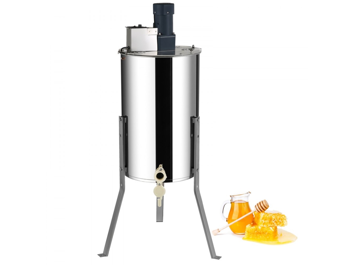 Extrator De Mel Elétrico Inox 140w, Centrífuga E Separador Automático Tekmaquinas