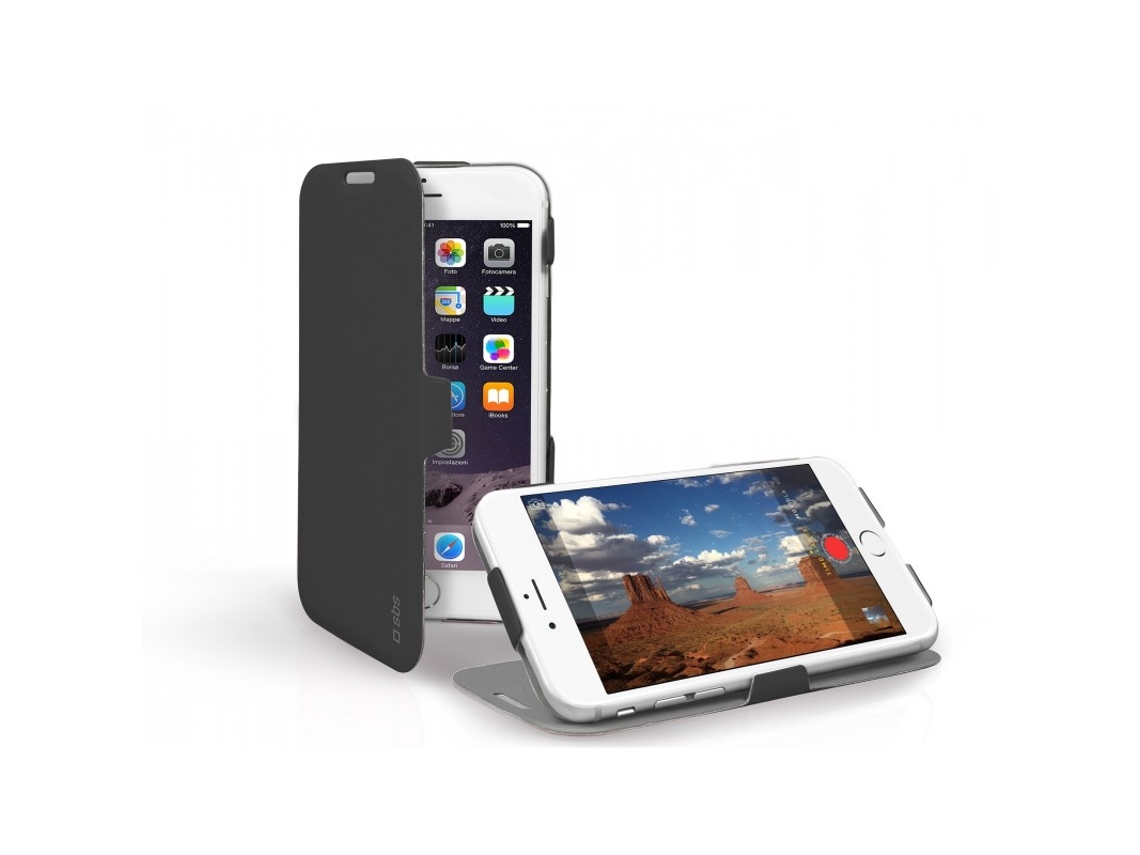 Capa iPhone 6 Plus, 6s Plus SBS Book Castanho