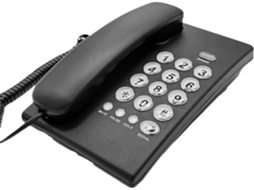 Telefone Fixo Prático Com Funções De Reprodução E Rediscagem. Mantenha-se Conectado Em Qualquer Lugar.