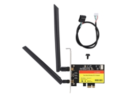 Placa De Rede Sem Fio Pci-e 7265an 300mbps Dual Band Bluetooth 4.2 Para Win7/8/10