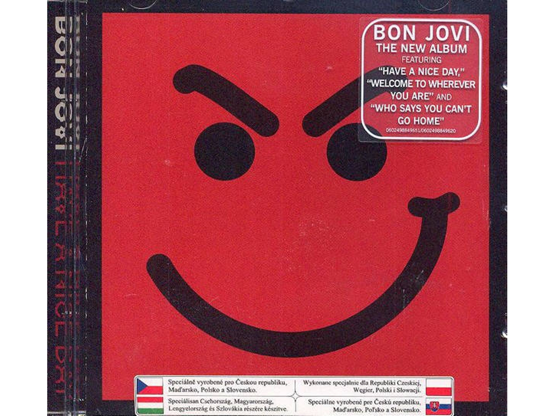CD Bon Jovi - Have A Nice Day (1CDs)