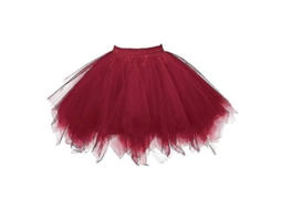 Saia tutu curta para meninas, modelo 2026, tamanho único, diversas cores, ideal para festas e bailes.