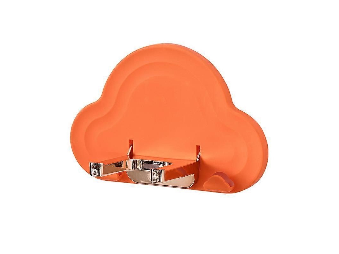Secador de Cabelo Dobrável Rack Armazenamento Vaso Sanitário Cabide Nã o Perfurado Acessórios GOKOCO