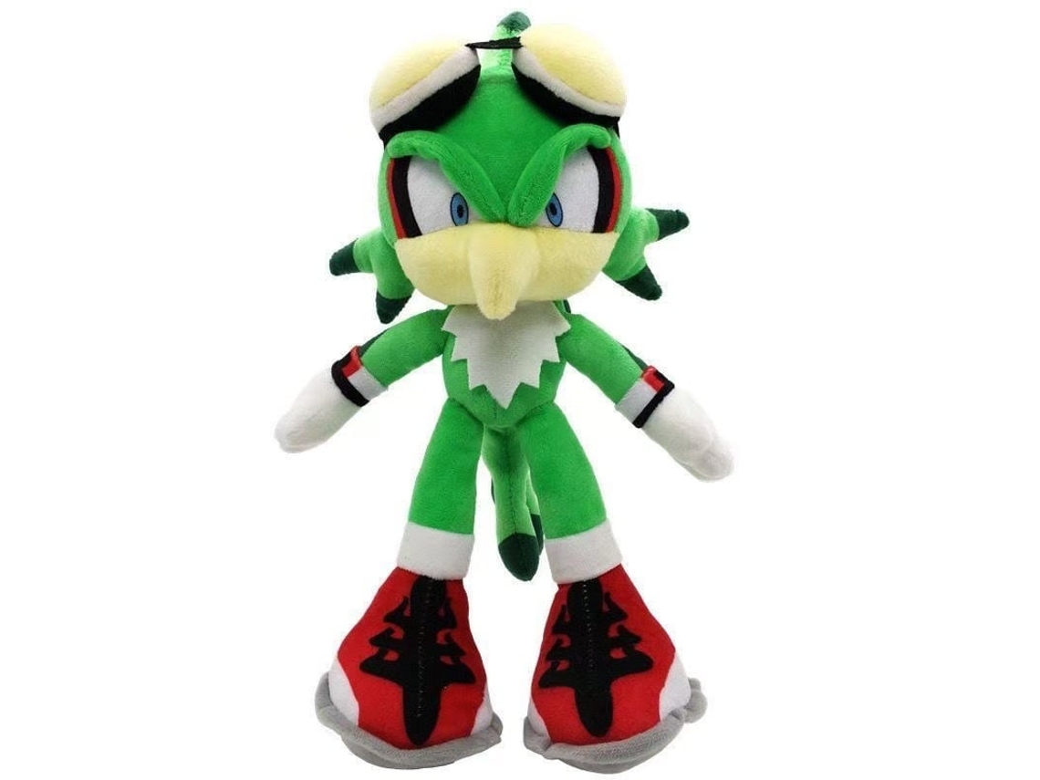 Pelúcia Shadow The Hedgehog Verde de 30cm, Bichinho Macio para Crianças GOKOCO