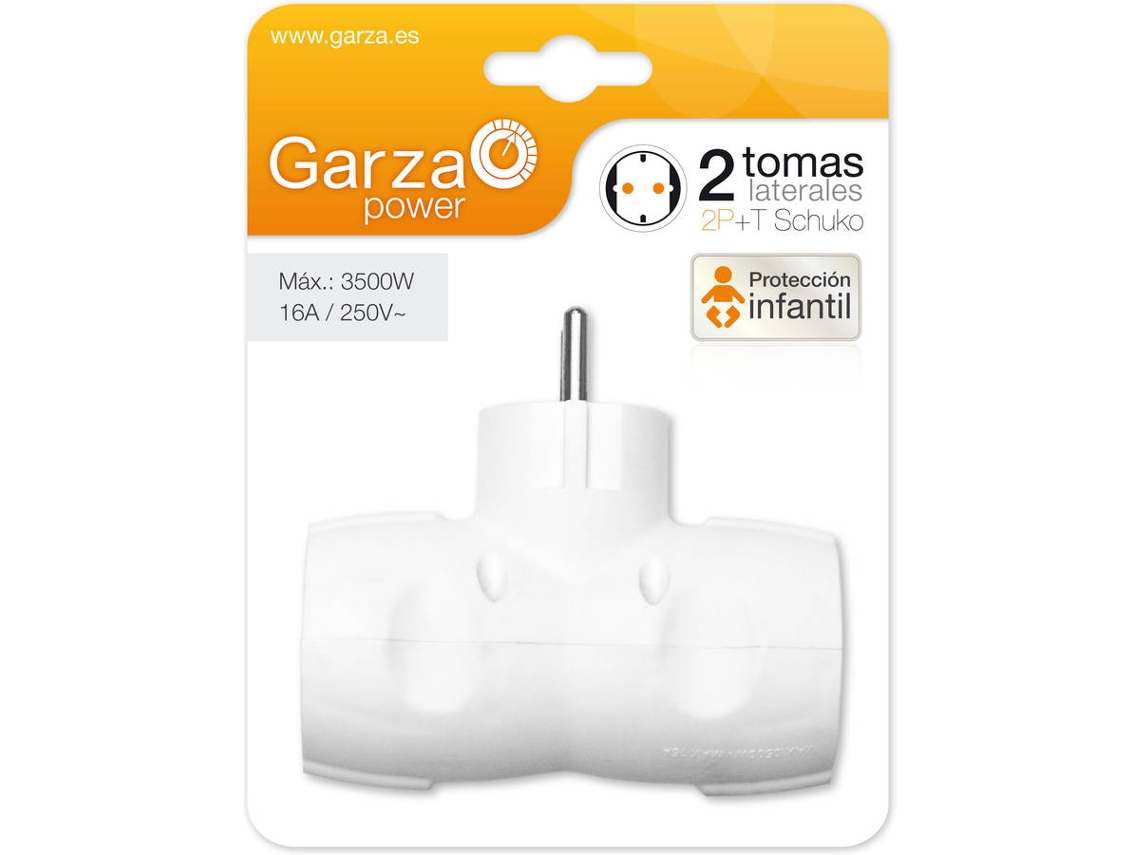 Adaptador GARZA 434000 (2 Tomadas)