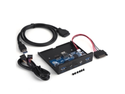 Painel Frontal LAXISCREED Usb 3.0 Type c Áudio