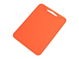 2026-tabla De Corte De Silicona Flexible Liviana Antideslizante Resistente Ao Calor Para Carnes, Legumes E Frutas Laranja