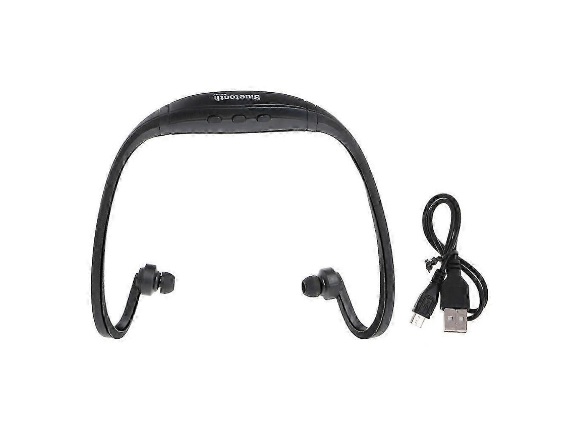Fone de ouvido esportivo Bluetooth BS19c com rádio FM e slot para cartão TAISHENGDA