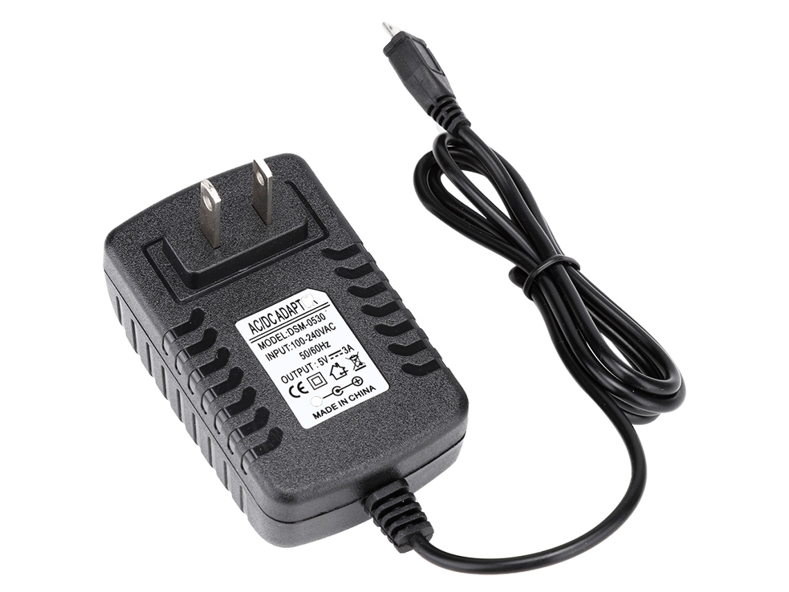 Adaptador De Energia Micro Usb 5v 3a Compatível Com Raspberry Pi 100v 240v