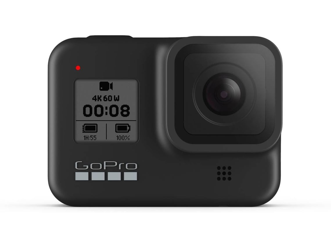 Action Cam GOPRO HERO 8 Black (4K Ultra HD 12 MP WiFi e Bluetooth