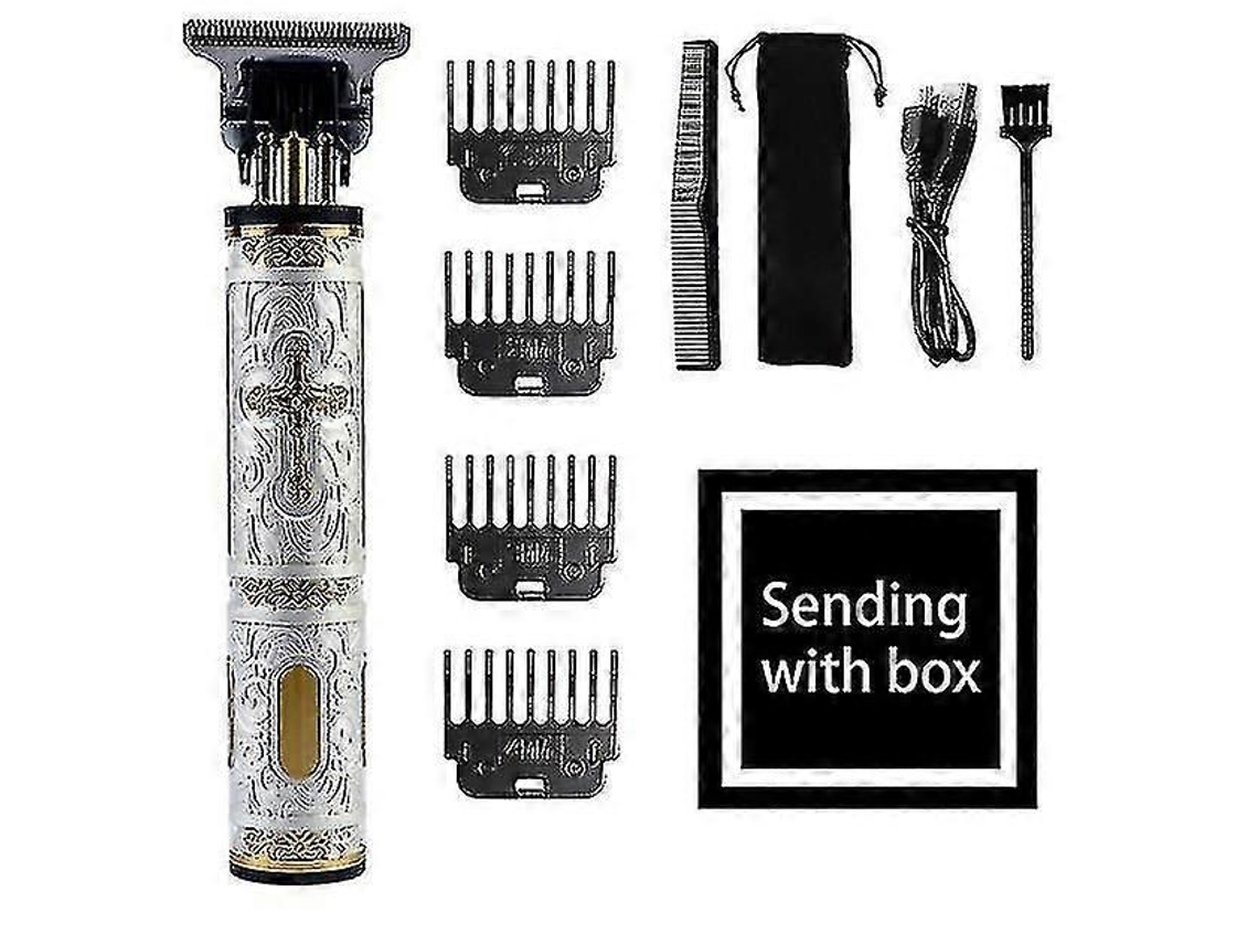 Máquina De Cortar Cabelo Elétrica Estilo Jesus, Barbeador Recarregável, Aparador De Barba, Máquina De Cortar Cabelo Profissional Masculina, Usb S