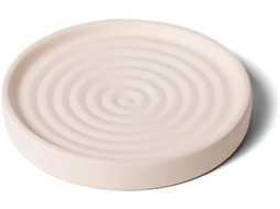 Banheiro E Cozinha: Bandeja Redonda De Cerâmica Com Terra Diatomácea Para Detergente De Secagem Rápida