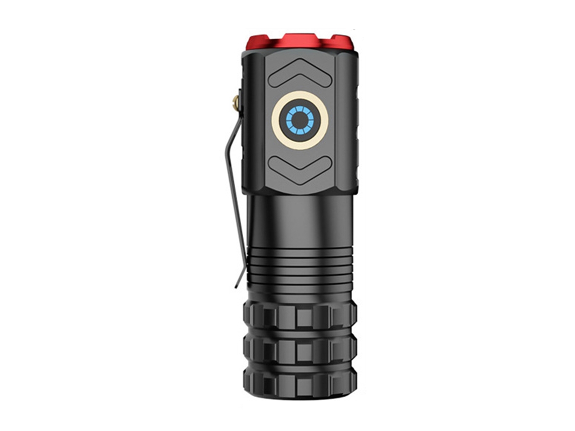 Lanterna Three Lightbeads Com Clipe, Luz De Emergência Recarregável Para Caminhadas Aquaforge