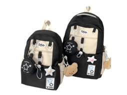 Laxiscreed Mochila Infantil Para Estudantes, Pequena, Com Letras E Design Fofo