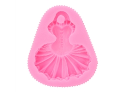 Molde De Silicone Para Bolos E Biscoitos, Moldes De Baking Para Cozinha Residencial, Ferramenta Diy Cor Rosa