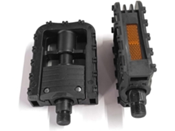 Pedal plano para ciclismo com refletor, acessórios para bicicleta