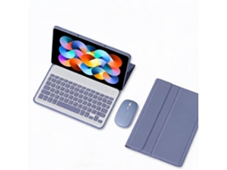 Capa Com Teclado Bluetooth E Rato Para Lenovo Tab M9 Tb-310fu/tb-310xu (português-roxo)