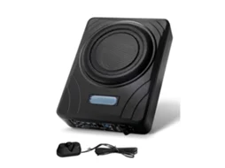 Subwoofer Automotivo 300w Ultrassônico 8 Slim Com Amplificador Integrado Tekmaquinas