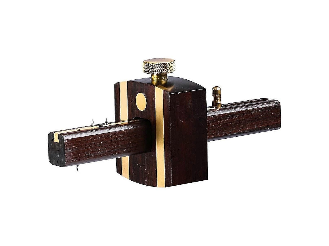 Mortise Gauge Ferreiro Ferramenta De Marcação 6.4in Parafuso Latão Deslizante