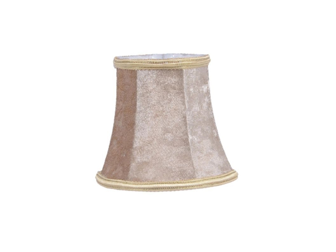 Luminária de tecido para abajur, compatível com lâmpada de parede dourada