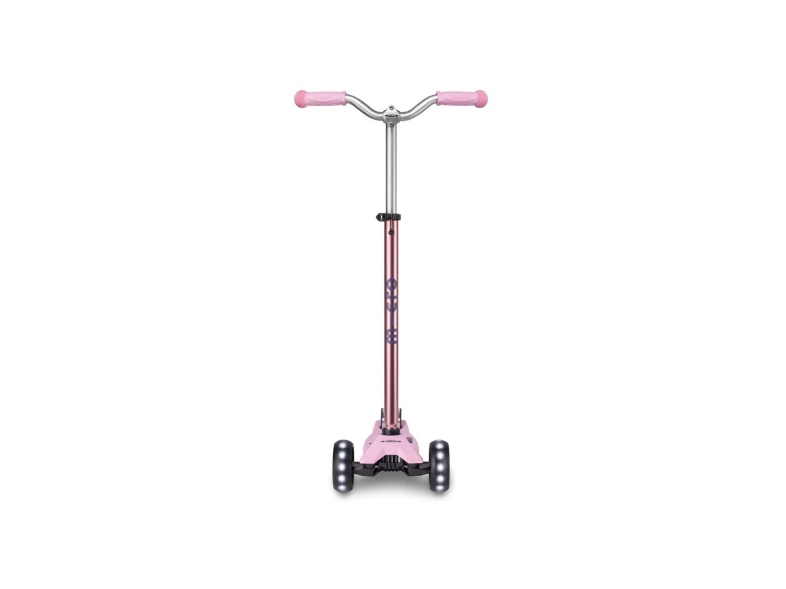 Maxi Micro Deluxe Pro Led Scooter Rosa Mi3
