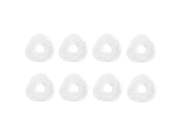 Conjunto de 8 Peças Acessórios para Aspirador Robô J2: Pano de Limpeza Reposição BRILVIBERA